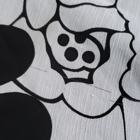 Bisou Bisou Chiffon Hi-Lo Tunic womens Large - Picture 6 of 6